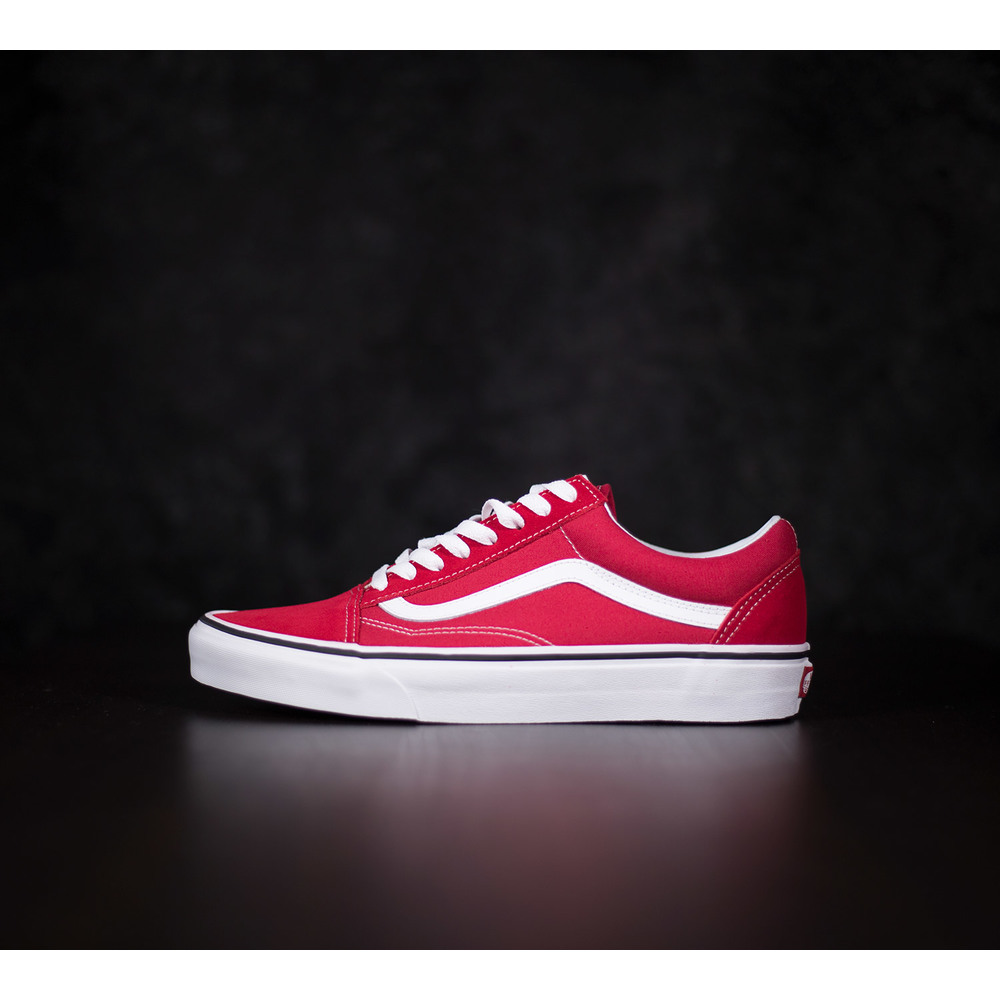 vans old skool cervene