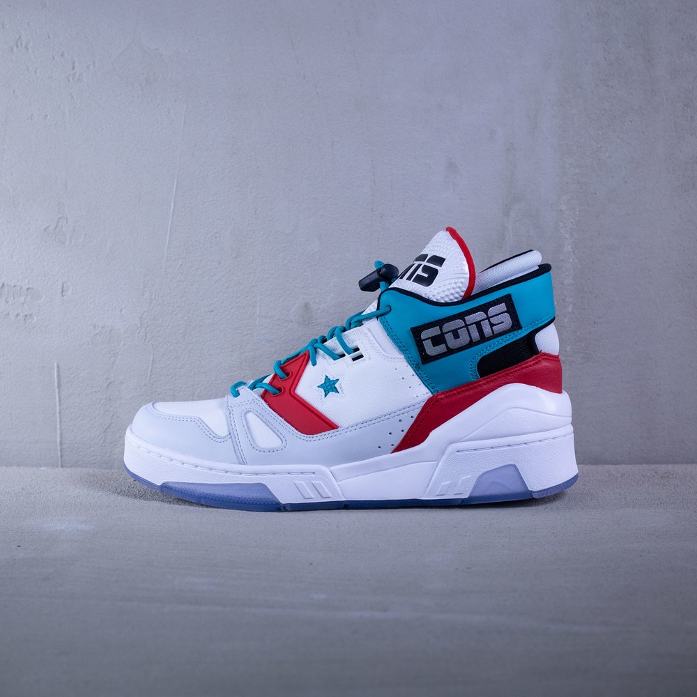 Pánske vysoké tenisky Converse ERX 260 Space Racer v bielej farbe s