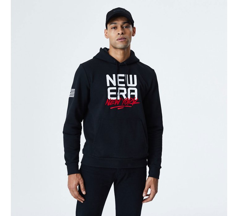 Contemporary graphic hoody