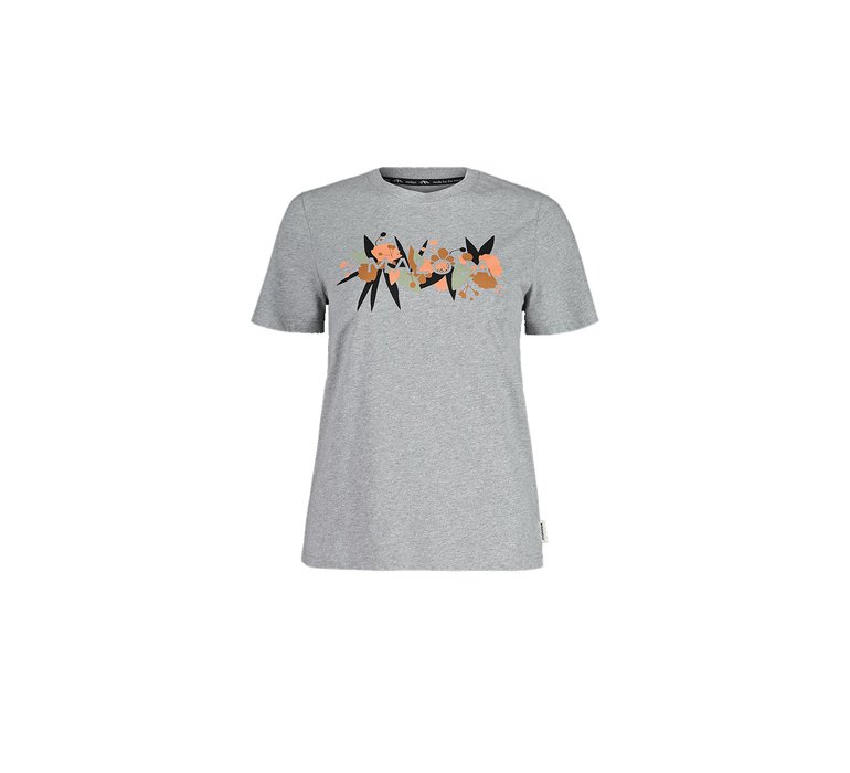 Maloja Grasnelke Grey Melange T-shirt W