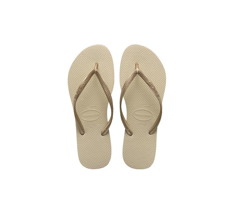Havaianas Slim Sand Grey/Light Golden