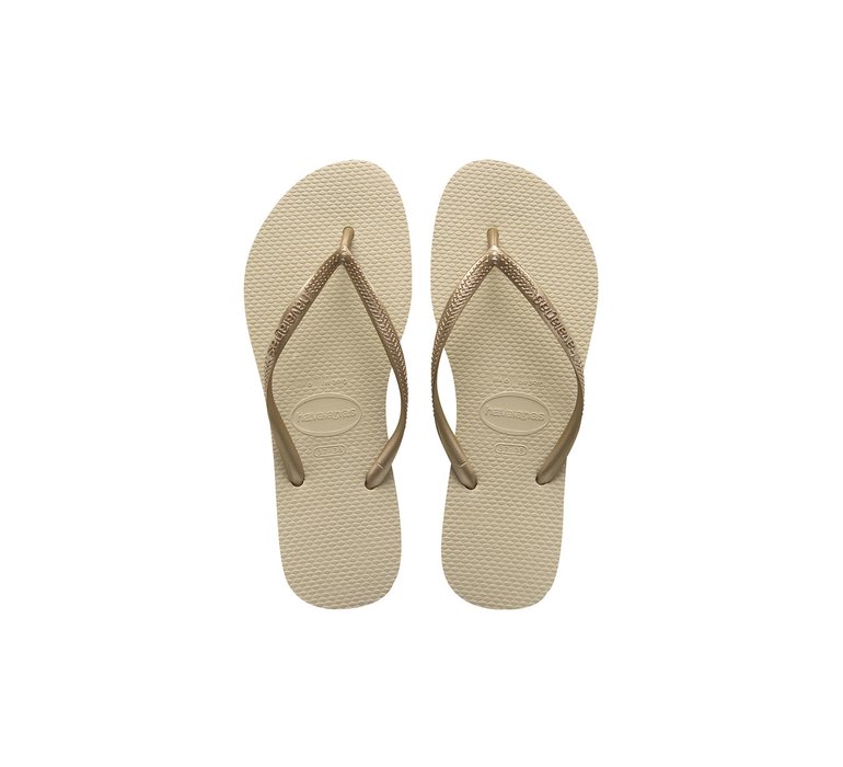 Havaianas Slim Sand Grey/Light Golden