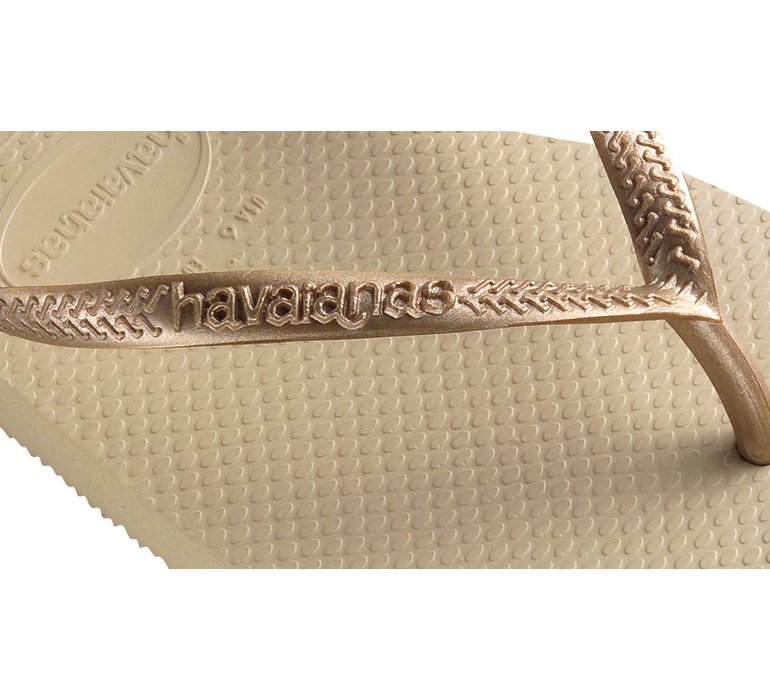 Havaianas Slim Sand Grey/Light Golden