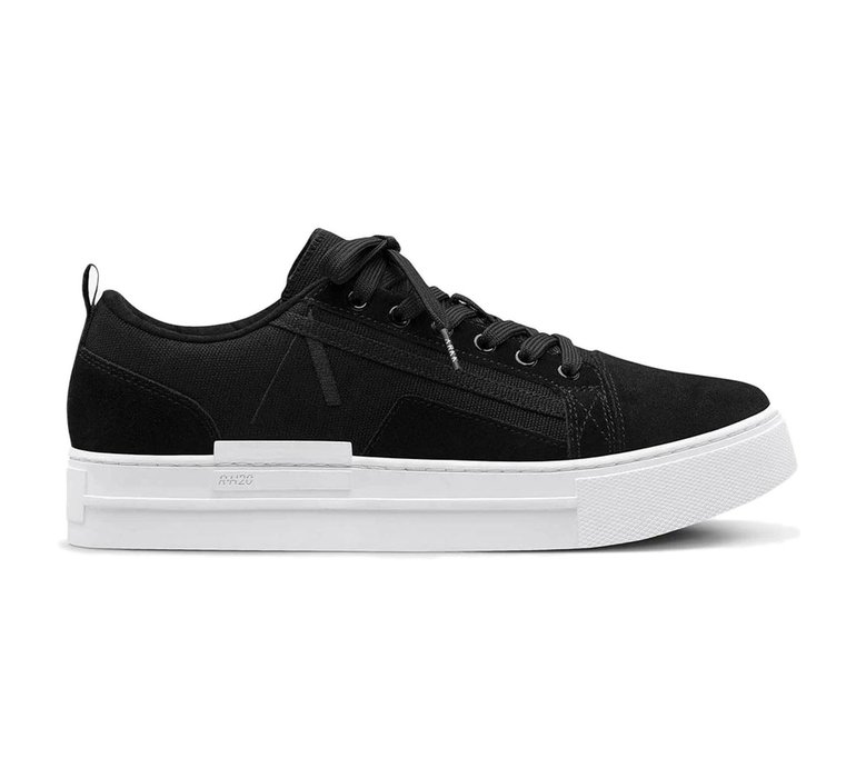 ARKK Copenhagen Sommr Canvas PET Suede R-H20 Black - Women