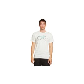 Dedicated T-shirt Stockholm Cyclopath Off-White