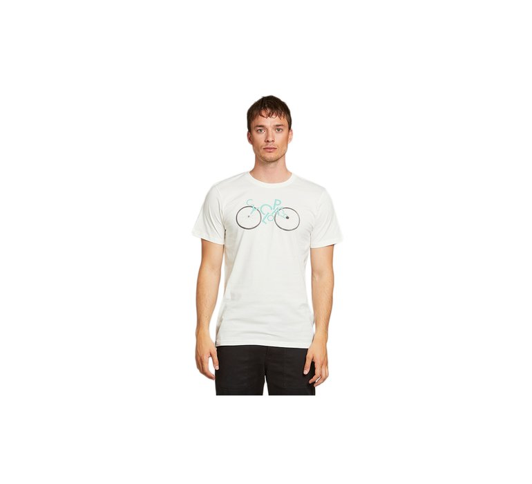 Dedicated T-shirt Stockholm Cyclopath Off-White