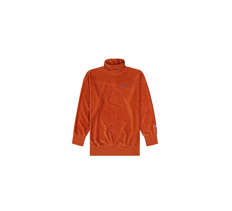 Champion Corduroy High Neck Oversized Sweatshirt