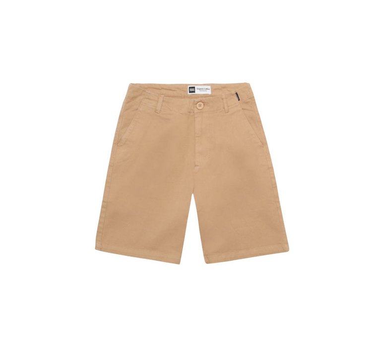 Dedicated Chino Shorts Nacka Khaki