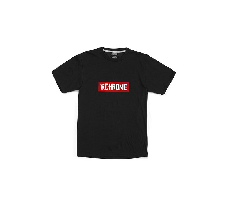 Chrome Industries Horizontal Red Logo Tee