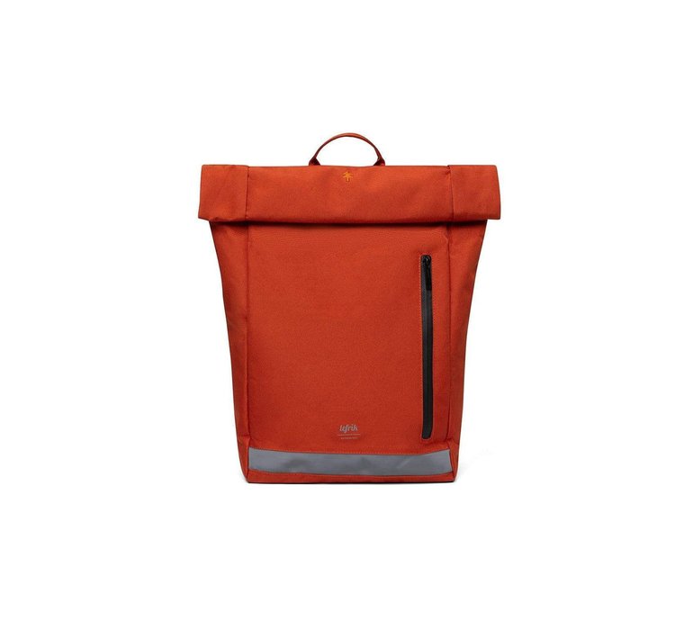 Lefrik Roll Reflective Rucksack Rust