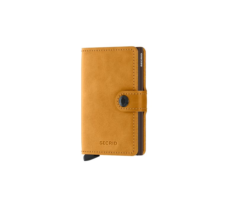 Secrid Miniwallet Vintage Ochre