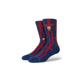 Stance Futbol Club Barcelona Banner Crew Socks