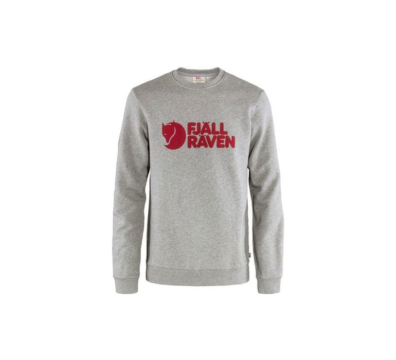 Fjällräven Logo Sweater M Grey Melange