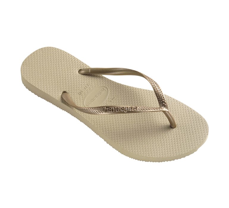 Havaianas Slim Sand Grey/Light Golden