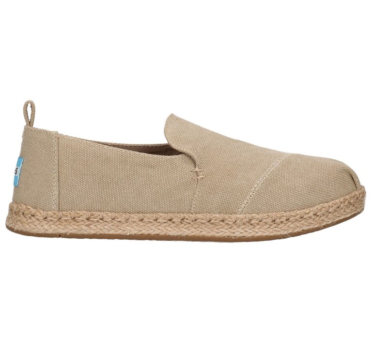 Toms Alpargatas Desert Washed Canvas Deconstructed