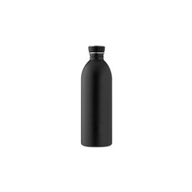 24 Bottles Urban Bottle Tuxedo Black 1L