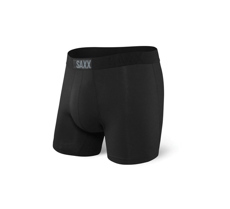 Saxx Vibe Boxer Brief Black/Black