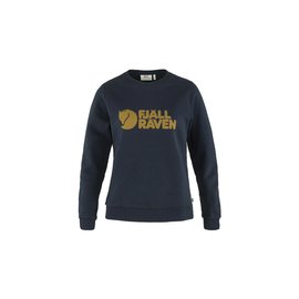 Fjällräven Logo Sweater W Dark Navy