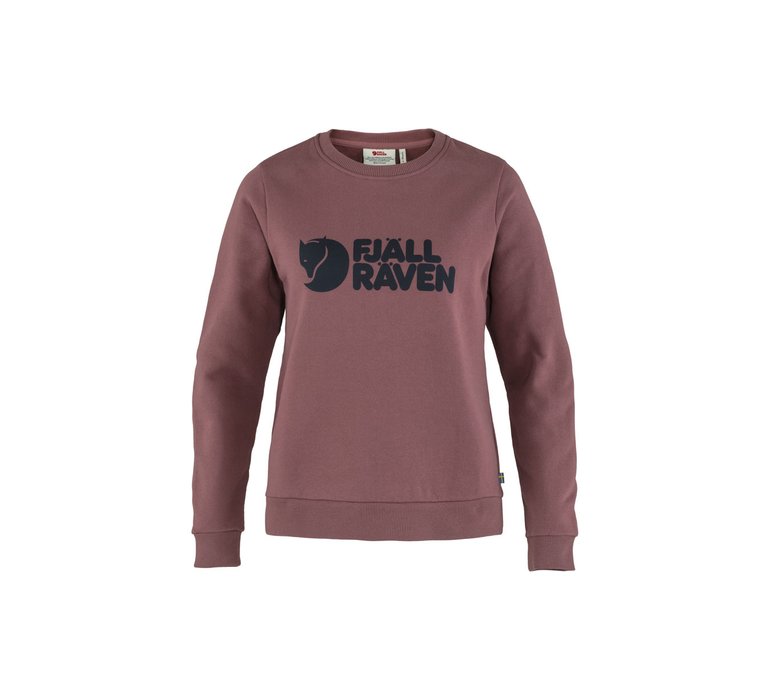 Fjällräven Logo Sweater W Mesa Purple