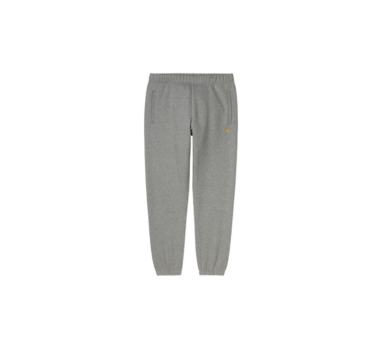 Carhartt WIP Chase Sweat Pant Grey heather / Gold