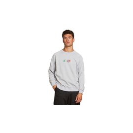 Dedicated Sweatshirt Malmoe Peanuts Logo Grey Melange