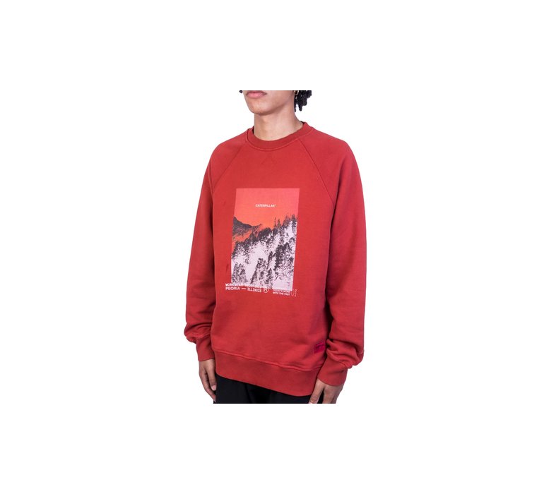 Caterpillar Heritage Roundneck Red