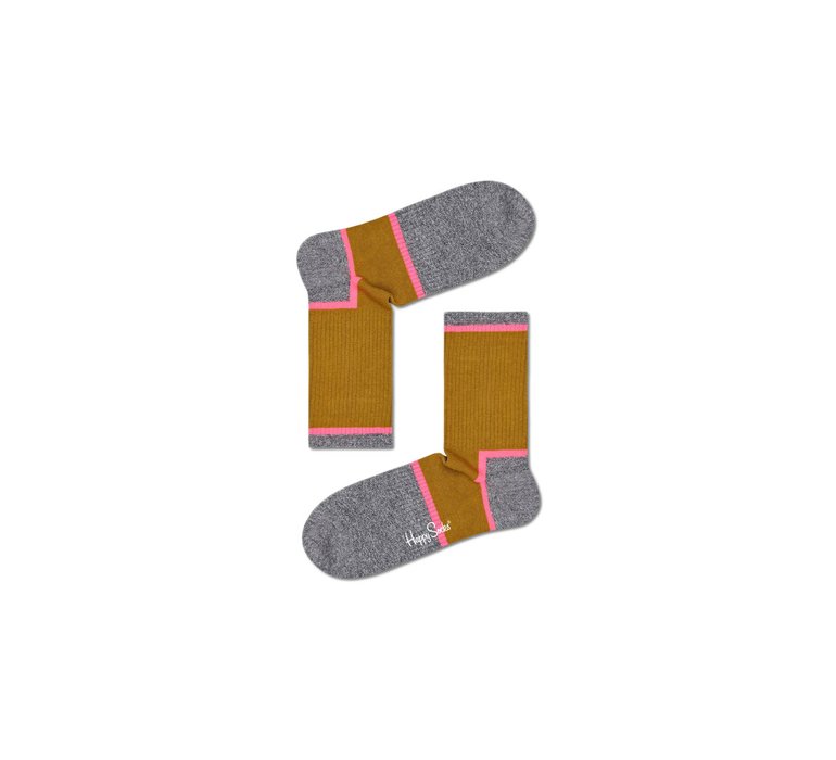 Happy Socks Graphic 3/4 Crew Sock