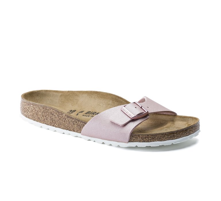 Birkenstock Madrid BS Narrow Fit Icy Metallic Old Rose