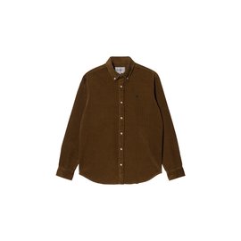 Carhartt WIP L/S Madison Cord Shirt Tawny / Black