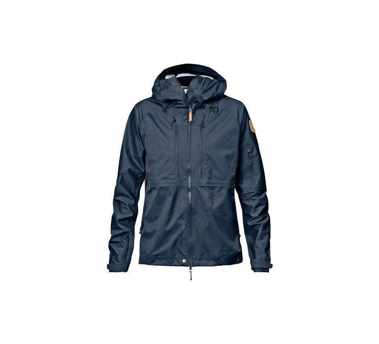 Fjällräven Keb Eco-Shell Jacket Dark Navy Women