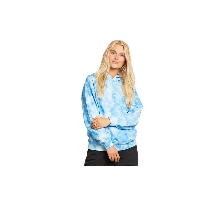 Dedicated Hoodie Sundborn Tie Dye Blue