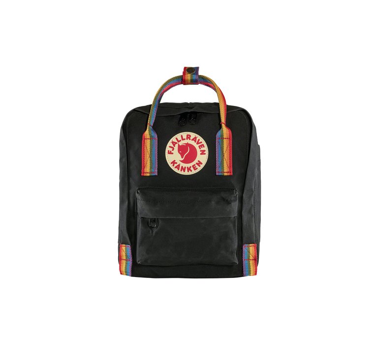 Fjällräven Kånken Rainbow Mini (Kids) Black