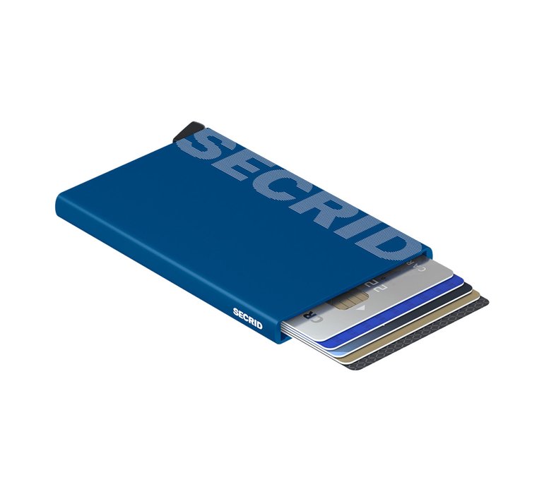 Secrid Cardprotector Laser Logo Blue