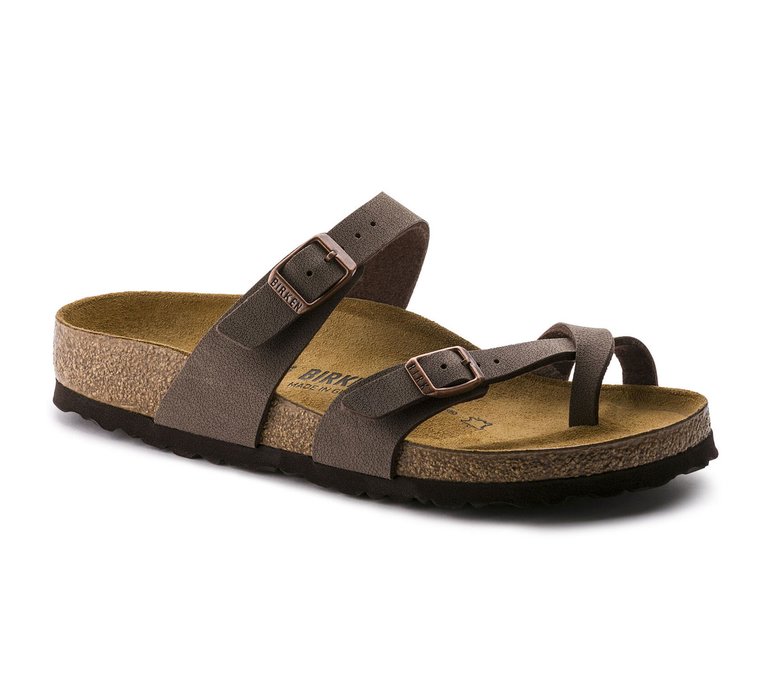 Birkenstock Mayari Nubuck Mocha Regular Fit