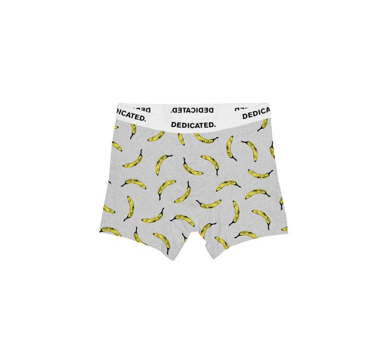 Dedicated Boxer Briefs Kalix Bananas Grey Melange