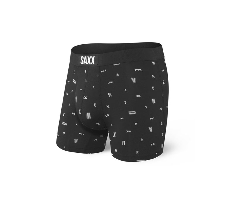 Saxx Vibe Boxer Brief Black Eye Chart 