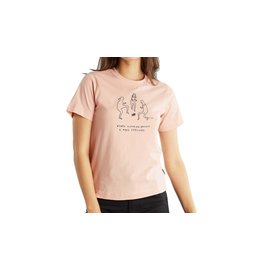 Dedicated T-shirt Mysen A Man´s Feelings Pink