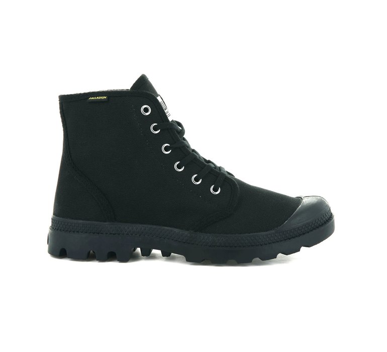 Palladium Pampa Hi Original Black Vegan