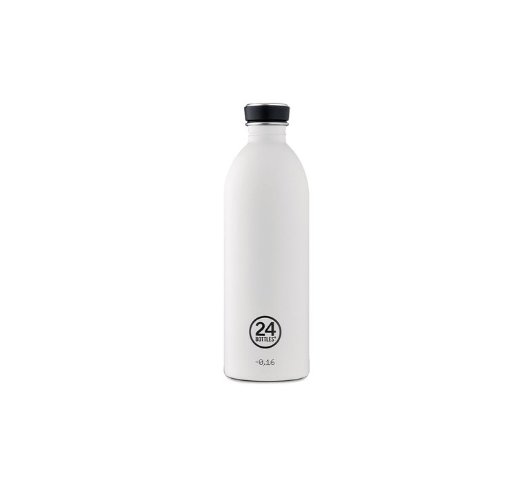 24 Bottles Urban Bottle Ice White 1l