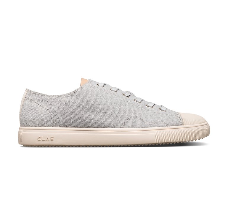 Clae HERBIE TEXTILE MICROGREY RECYCLED TERRY