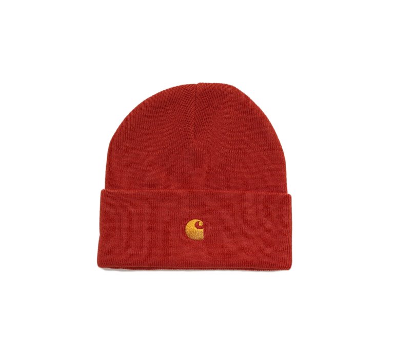 Carhartt WIP Chase Beanie Copperton / Gold