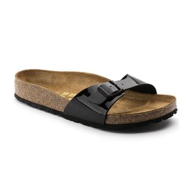 Birkenstock Madrid Birko-Flor Patent Narrow Fit