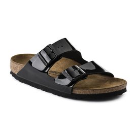 Birkenstock Arizona Patent Black Narrow Fit