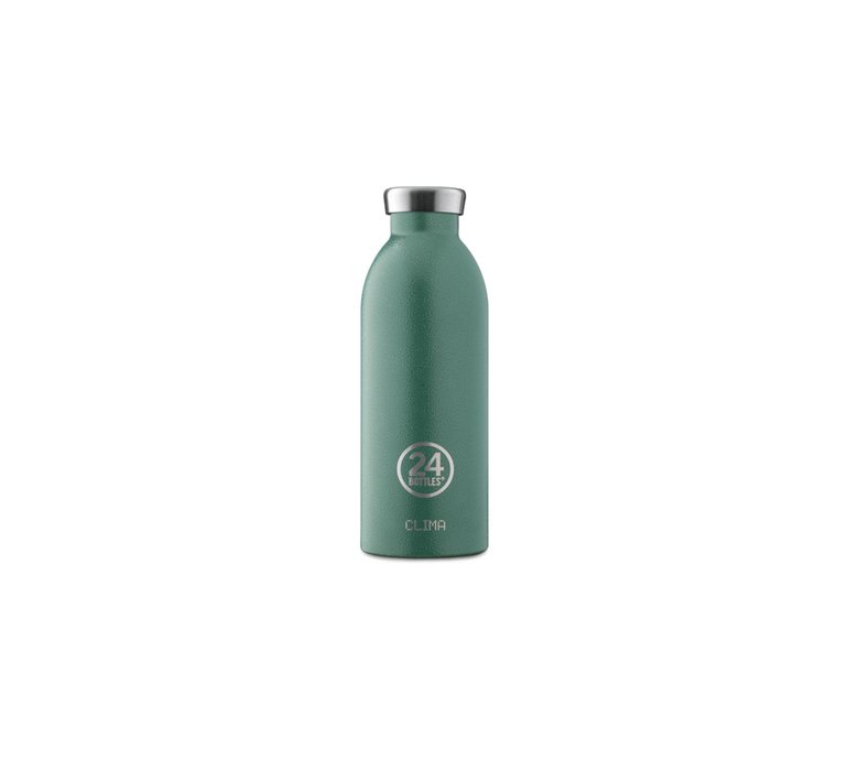 24 Bottles Clima Bottle Moss Green 500ml