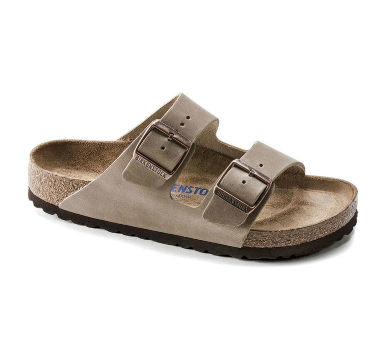 Birkenstock Arizona Soft Footbed Oiled Nubuck Leather Narrow Fit