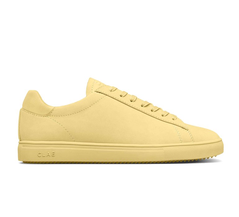 Clae Bradley Pale Banana Nubuck