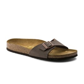 Birkenstock Madrid BF Nubuck Mocha Narrow Fit