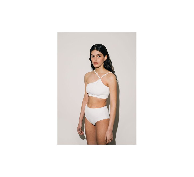 Norba Lagoon Swim Top White