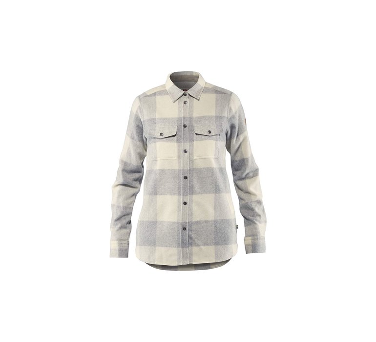 Fjällräven Canada Shirt LS W Fog-Chalk White