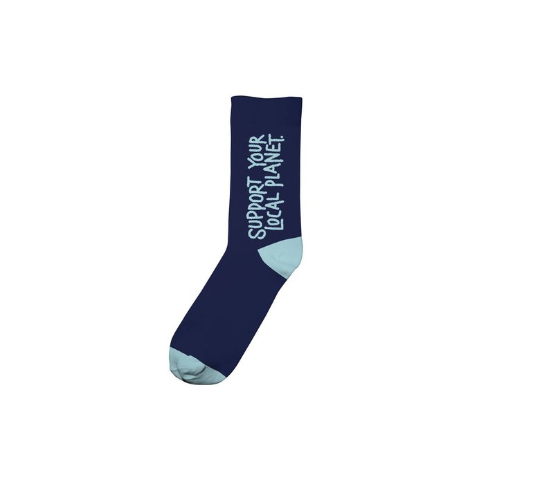 Dedicated Socks Sigtuna Local Planet Navy